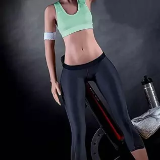 5.2FT TPE Sex Dolls Full Size Male LoveDolls Silicone Sex Doll LifeSize Female Dolls Small Breasts Dolls for Men Yoga Love Under