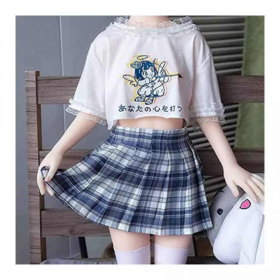 23kg Natural Sex Doll Flat Adult Real Torso Love Dolls for Men TPE Silicone Full Body Lifelike 3D Sex Toys with Flexible Metal S