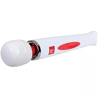 Adam & Eve Magic Massager Deluxe with 8 Vibration Modes, White | Wand Massager, Neck Massager, Back Massager | 12" Total Length Adam & Eve Magic Massager Deluxe with 8 Vibration Modes, White | Wand Massager, Neck Massager, Back Massager | 12" Total Length
