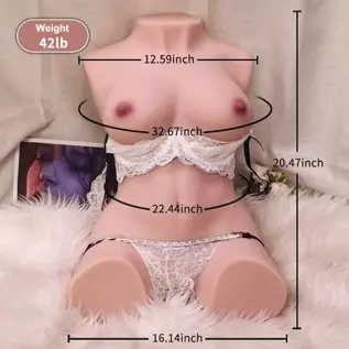 42LB Sex Doll Male Masturbator - Jaspik Torso Sex Doll with Big Boobs & Ass, Realistic Sex Doll with Simulated Vaginal and Anus, 42LB Sex Doll Male Masturbator - Jaspik Torso Sex Doll with Big Boobs & Ass, Realistic Sex Doll with Simulated Vaginal and Anus,
