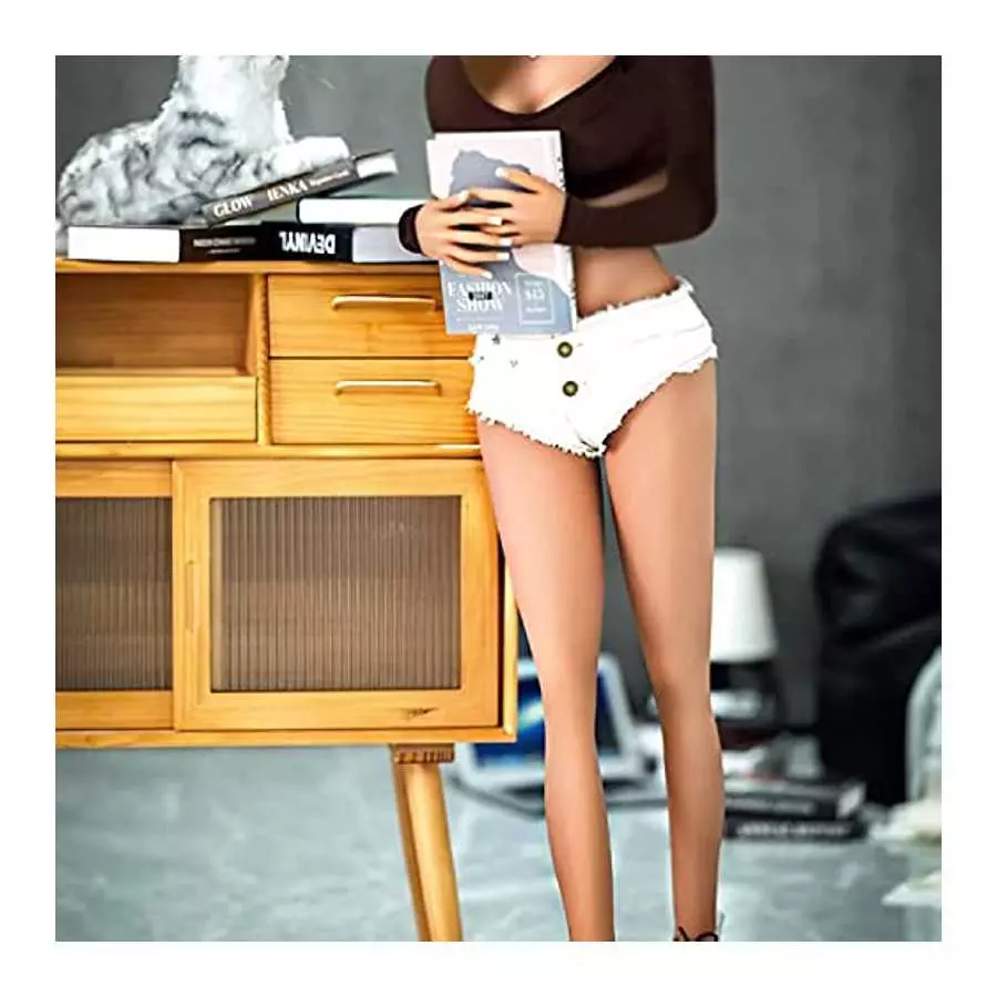 Wheaten Adult Sex Dolls for Male Masturbation Love Dolls Full Size Female Torso Dolls Life Size Sexy Love Dolls Men's Sex Toys w