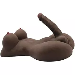 Sex Doll Shemale Torso Realistic Dildo Breasts and Anal Transsexual Love Dolls Hugh Penis Unisex Masturbator for Men Women Gay 