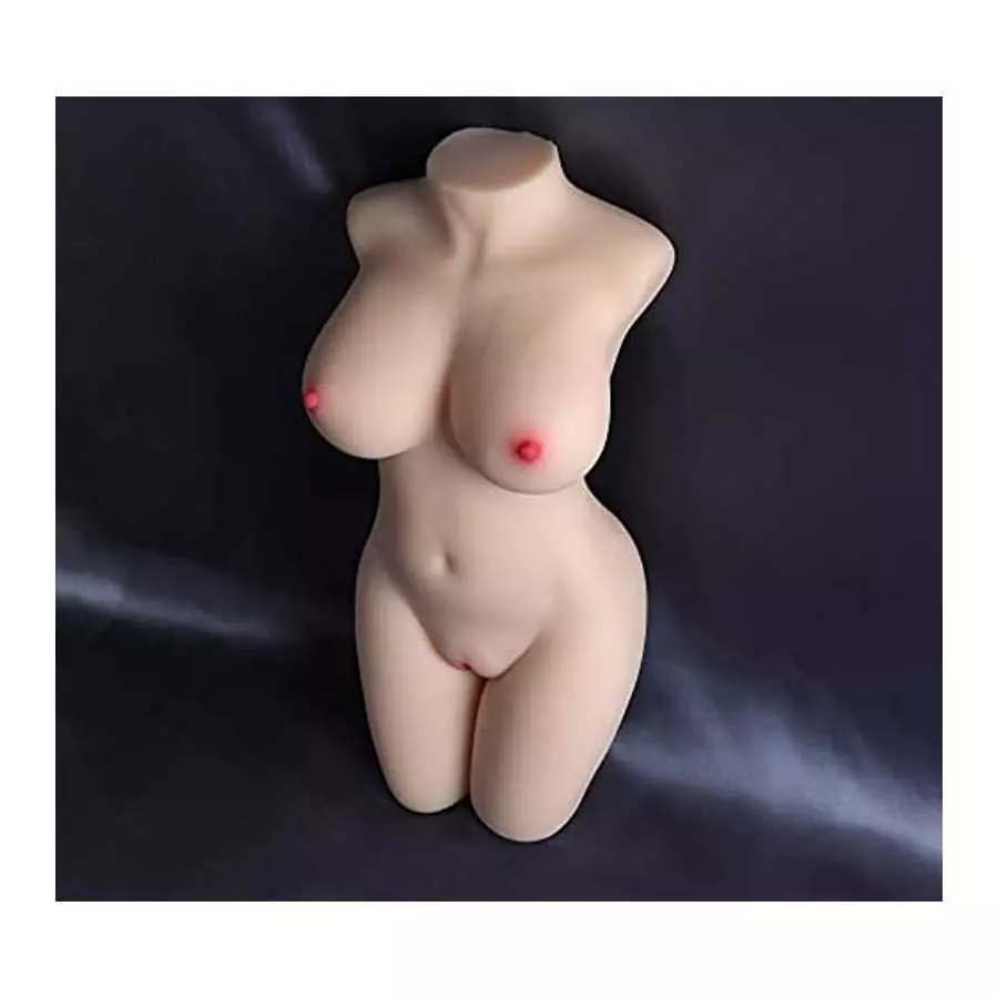 KBREE Sexual Doll Realistic Sexy Men's Sex Toys Drive Dry Half Body TPE Vagina Giant Breast Hip Toys Adult Toys Real Vagina Body