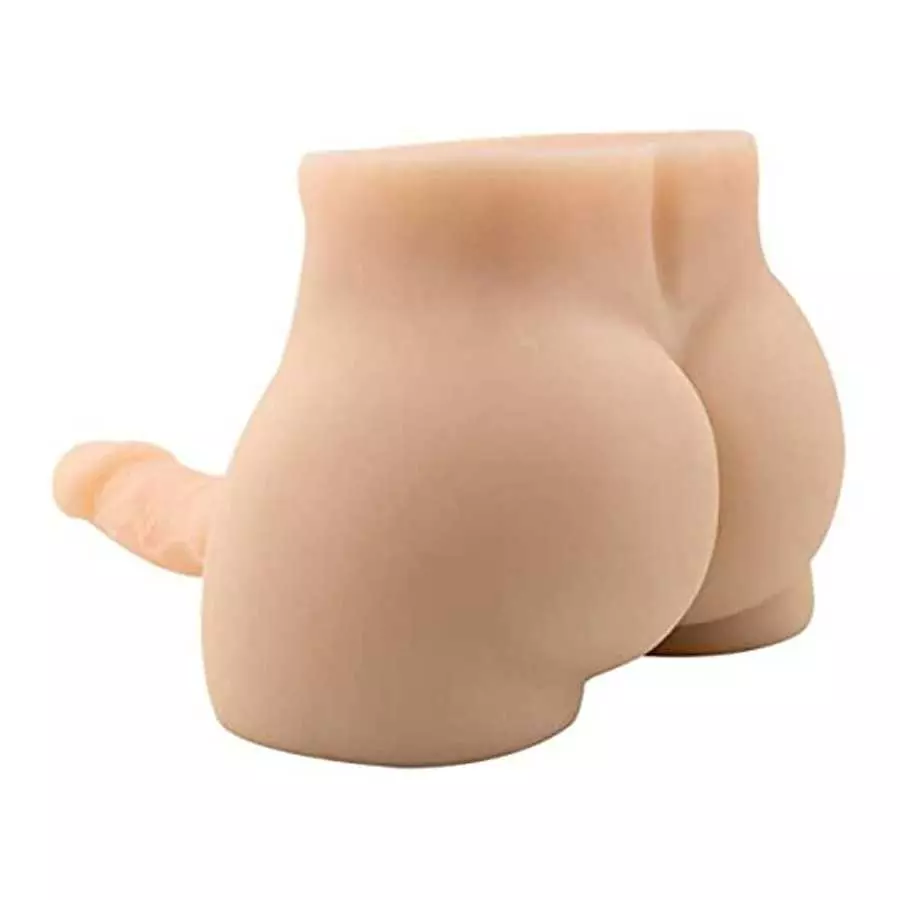 Realistic Dildo Sex Doll for Women, Male Torso Sex Doll Liflike Adult Love Doll with Big Penis and Tight Anal