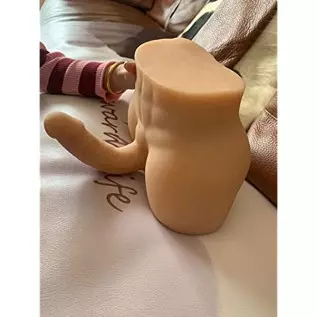 Realistic Dildo Sex Doll for Women, Male Torso Sex Doll Liflike Adult Love Doll with Big Penis and Tight Anal