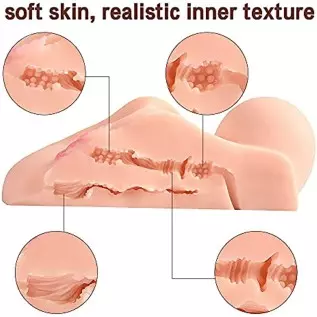 Lifelike Sex Doll Male Masturbator - Jaspik 3-in-1 Female Torso Love Doll with Big Boobs Tight Vaginal Anal, Easy to Carry, Adul Lifelike Sex Doll Male Masturbator - Jaspik 3-in-1 Female Torso Love Doll with Big Boobs Tight Vaginal Anal, Easy to Carry, Adul