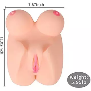 Lifelike Sex Doll Male Masturbator - Jaspik 3-in-1 Female Torso Love Doll with Big Boobs Tight Vaginal Anal, Easy to Carry, Adul Lifelike Sex Doll Male Masturbator - Jaspik 3-in-1 Female Torso Love Doll with Big Boobs Tight Vaginal Anal, Easy to Carry, Adul