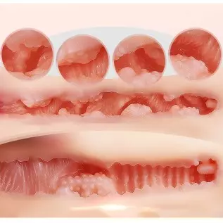 Ritten Sihang Adult Sex Toy Masturbation Inverted Film Mature Silica Gel Half-Length Inflatable Doll, Life-Size Entity Doll Real