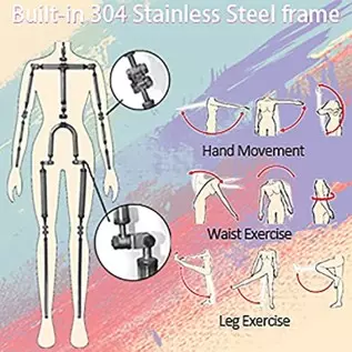 Sex Doll 5.3FT Dolls Sex Full Size Metal Skeleton Sexy Dolls with Standing Feet Life Size for Men Full Body Underwear Live Doll 