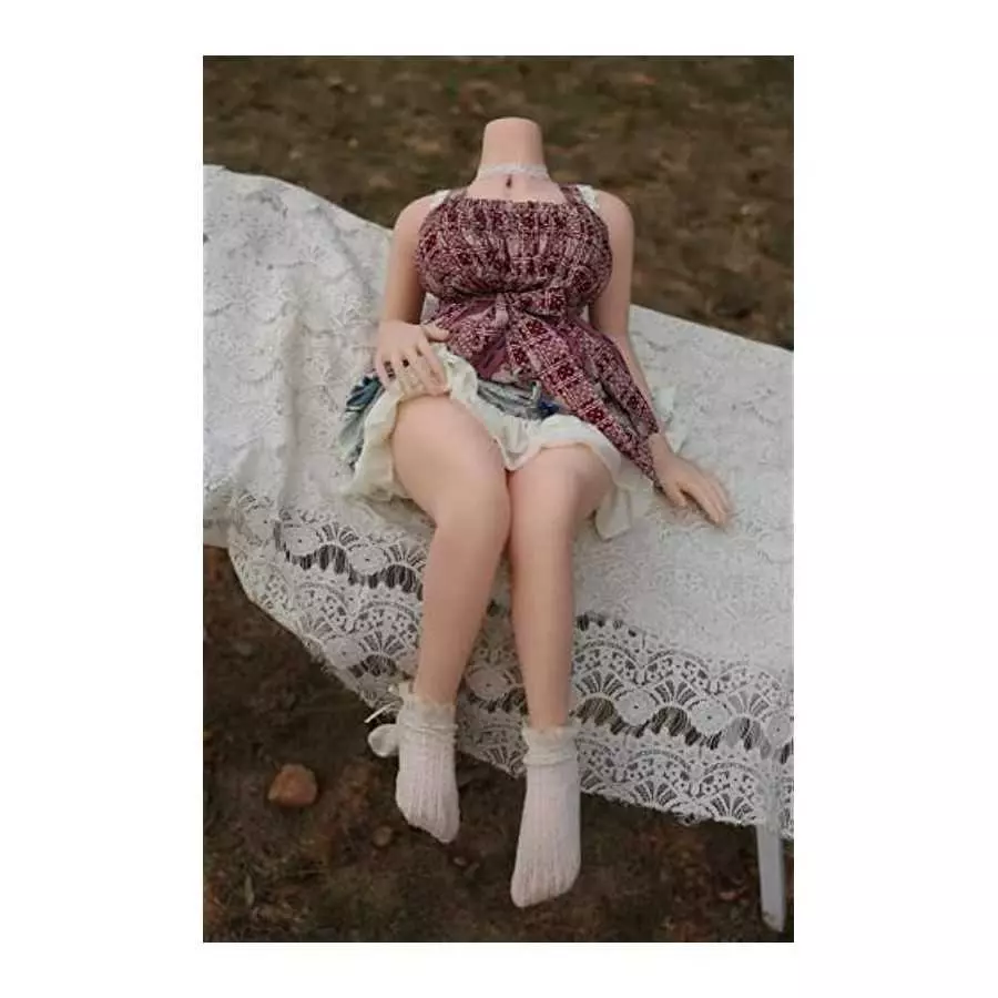 Dalinch Jelly Material Big Breasts (Contains Blowjob Sex Toys), New Skeleton, Sex Doll Male masturbator, Sex Doll, Non-Inflatabl