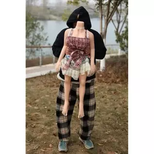 Dalinch Jelly Material Big Breasts (Contains Blowjob Sex Toys), New Skeleton, Sex Doll Male masturbator, Sex Doll, Non-Inflatabl