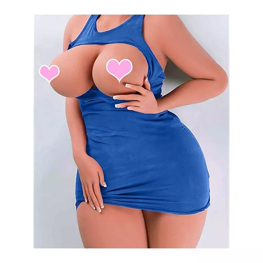 5.2Ft Big Breasts Sex Doll Life Size Sex Doll for Men Full Size Doll for Male Lifelike Full Body Sexy Dolls TPE Solid Silicone S