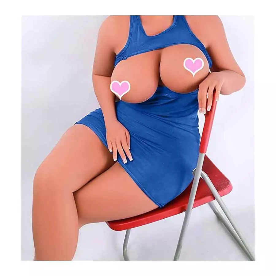 5.2Ft Big Breasts Sex Doll Life Size Sex Doll for Men Full Size Doll for Male Lifelike Full Body Sexy Dolls TPE Solid Silicone S