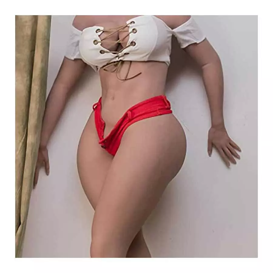 Big Boobs Wheat Color Skin Female Torso Sex Doll Full Size Life-Size 1:1 Male Masturbation Full Body Love Doll Sexy Adult Sex To