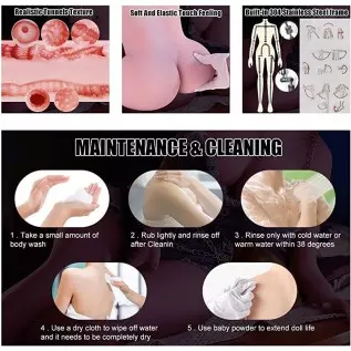 Full Body Sex Life Size Sex Dolls for Women TPE Silicone Sex Doll Full Body Sex Dolls Adult Famale Torso Dolls Full Size is The 