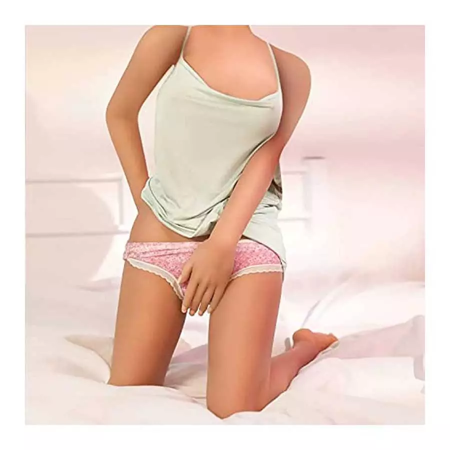 Big Breasted Sex Doll TPE Full Body Realistic Love Doll Adult Male Self pleasurable Non Inflatable Insertable Sex Toy with Flexi