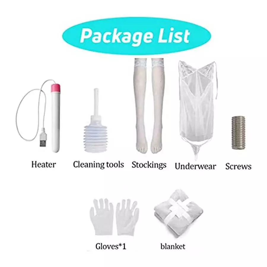 5.25FT Sex Doll Sexy Big Breast Sex Doll Soft Jelly Gel Breast Love Doll Men Sex Lover for Sex Pleasure