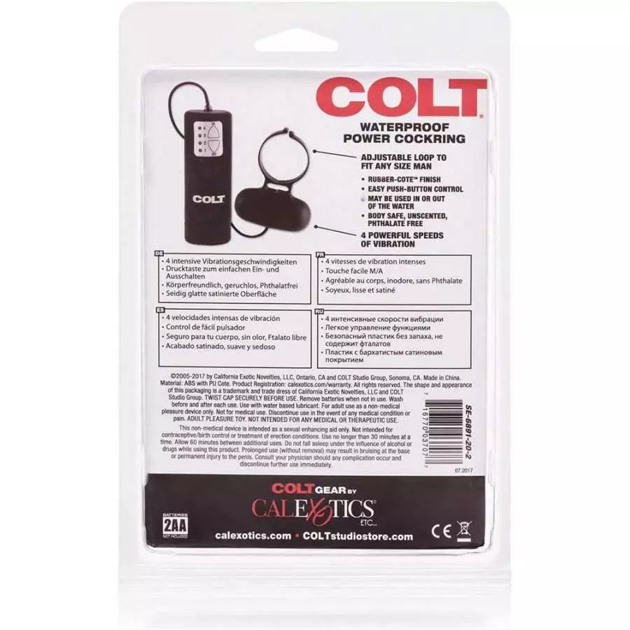 California Exotics COLT Waterproof Power Cock Ring