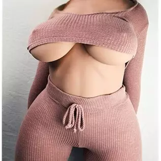 Miyabitors TPE Silicone Sex Doll Women's Torso Sex Doll Big Breast Sex Doll Realistic Entity Yoga Skeleton Love Doll 112LB Sex T