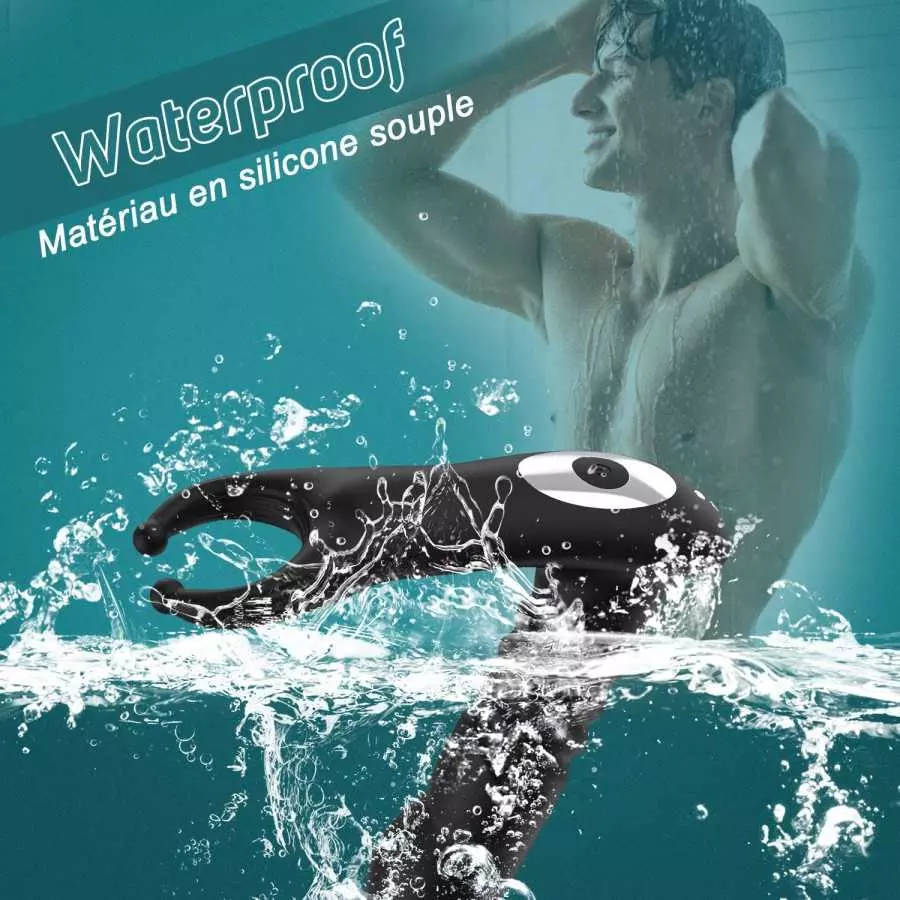 Thrusting Anal Vibrator - Vibrating Prostate Massager with 7 Thrusting & Vibration, Male Anal Butt Plug Toys with Remote Control