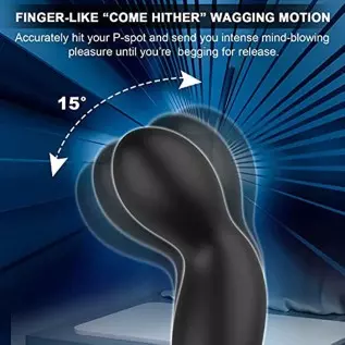 3 in 1 Prostate Massager with 10 Vibrating Modes & 7 Wagging Patterns for Men Prostate Stimulation, Remote Control Anal Vibrator 3 in 1 Prostate Massager with 10 Vibrating Modes & 7 Wagging Patterns for Men Prostate Stimulation, Remote Control Anal Vibrator