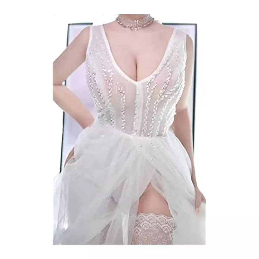 5.18FT Sex Love TPE Silicone Sex Doll with Jelly Boobs Women's Torso Full Size Full Body Sex Doll for Men Life-Like Full Size Lo