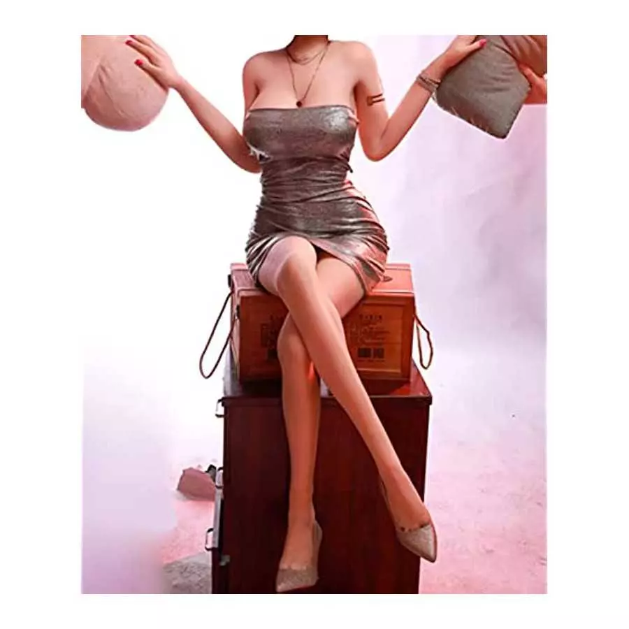 Sex Doll Silicone Doll Full Body Sex Female Doll Torso Sex Life Like Full Size Doll Love Sex for Men Deliver from US 158cm/5.18f