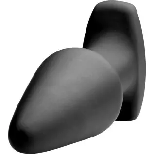 Rimmers Curved Rimming Plug with Remote, Model M, Black Rimmers Curved Rimming Plug with Remote, Model M, Black