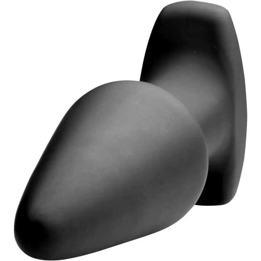 Rimmers Curved Rimming Plug with Remote, Model M, Black