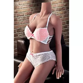 Life Full Size Sex Doll with Female Realistic Wheat Skin Pussy Ass Butt Torso Body Doll Adult Love Doll with Vagina Anal Small B