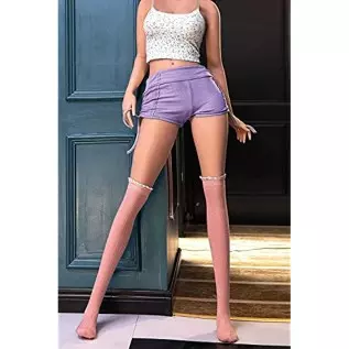 5.18Ft TPE Full Size Sex Dolls with Big Soft Boobs Women's Torso Sex Doll Real Dolls Sex Life Size for Men Full Body Sex Dolls L