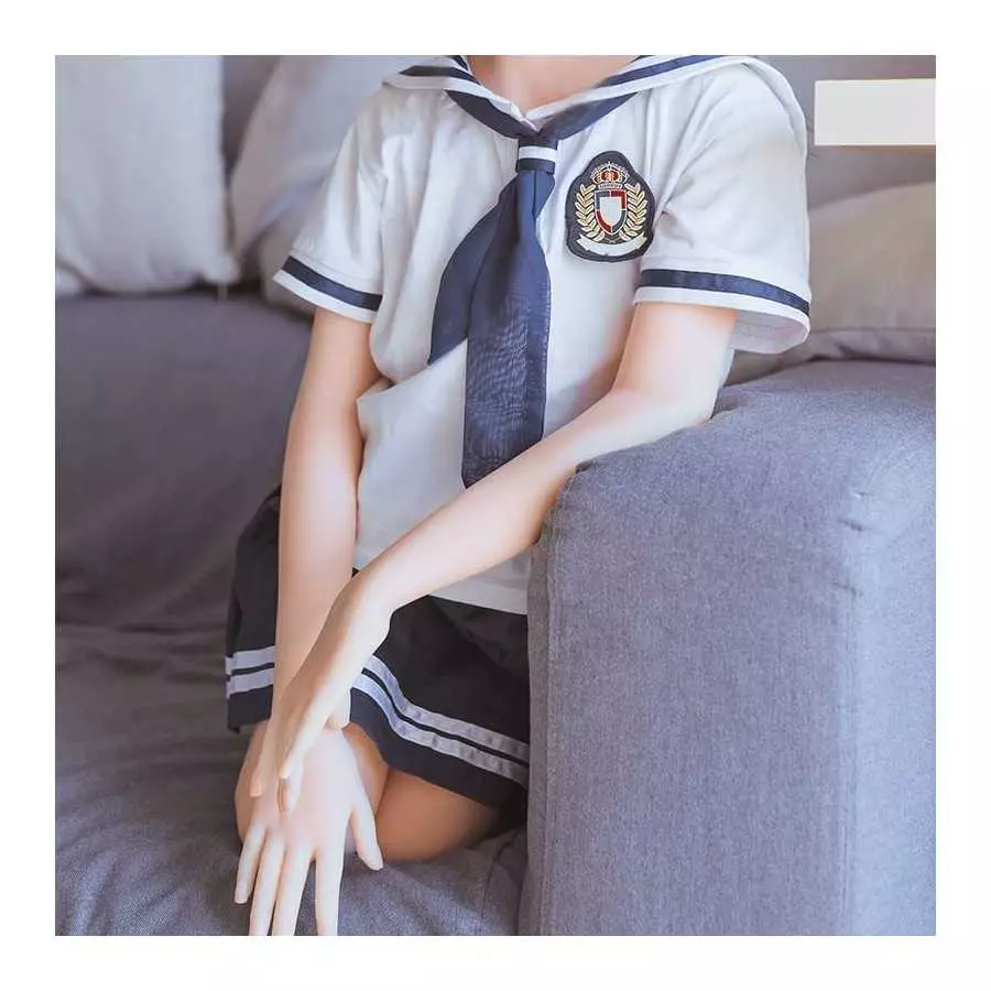 TPE Sex Dolls Natural Skin Female Torso 53lb Flat Chest Sex Doll Full Size Solid Silicone Sex Doll Love Doll for Men Adult Male 