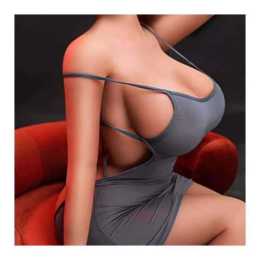 158cm/5.18ft Real Torso Sex Dolls TPE Solid Full Body Lifesize Big Boobs Realistic Sexy Women Love Dolls 5D Lifelike Sex Toys wi