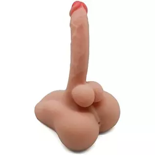 Daomo Female Sex Toy Realistic Dildo Sex Doll Male Torso Penis and Anal Doll,Realistic Dildo Sex Toy with Dual Channel and Flesh