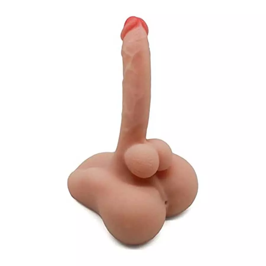 Daomo Female Sex Toy Realistic Dildo Sex Doll Male Torso Penis and Anal Doll,Realistic Dildo Sex Toy with Dual Channel and Flesh