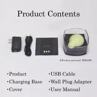 iroha YUKI Women Intimate Massager and Vibrator, Rechargeable Personal Sensual Water-Resistant Soft Silicone Toy, ihm-01,White,1