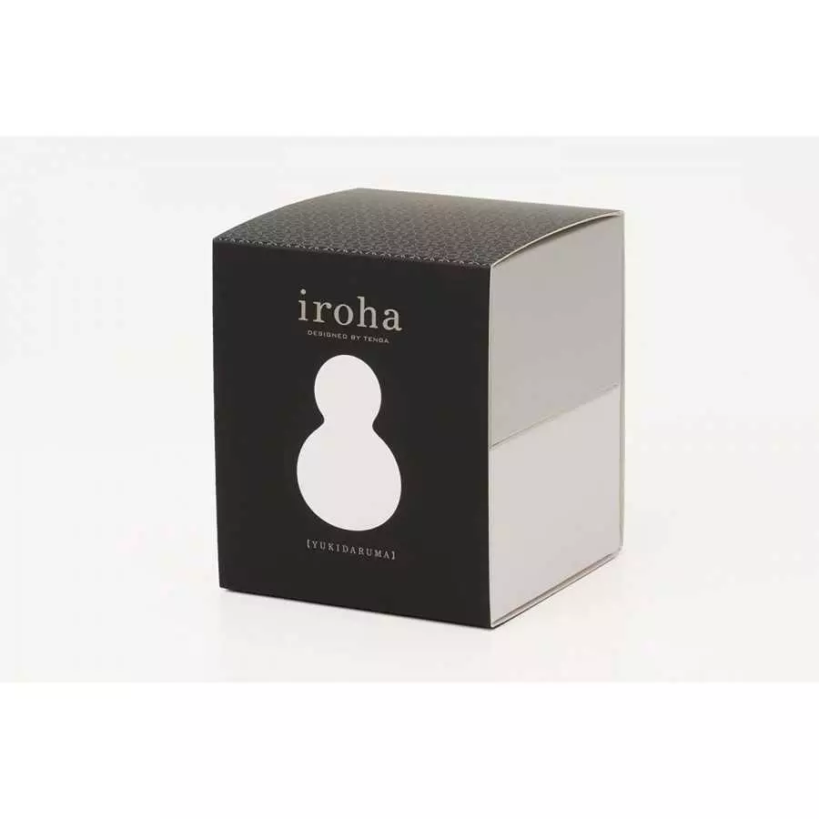 iroha YUKI Women Intimate Massager and Vibrator, Rechargeable Personal Sensual Water-Resistant Soft Silicone Toy, ihm-01,White,1