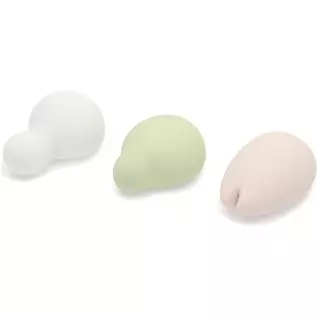 iroha YUKI Women Intimate Massager and Vibrator, Rechargeable Personal Sensual Water-Resistant Soft Silicone Toy, ihm-01,White,1