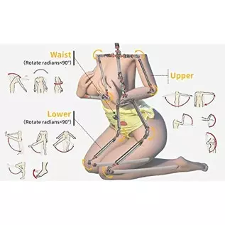 Realistic Female Sex Doll Torso Full Body Silicone Love Doll for Men with Big Breasts and Curvy Hips Adult Toys for Men USA in S