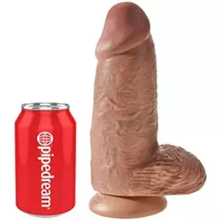 Pipedream Products King Cock Chubby, Tan, Tan Pipedream Products King Cock Chubby, Tan, Tan