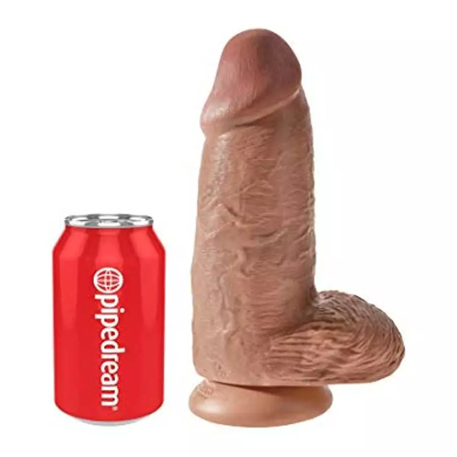 Pipedream Products King Cock Chubby, Tan, Tan