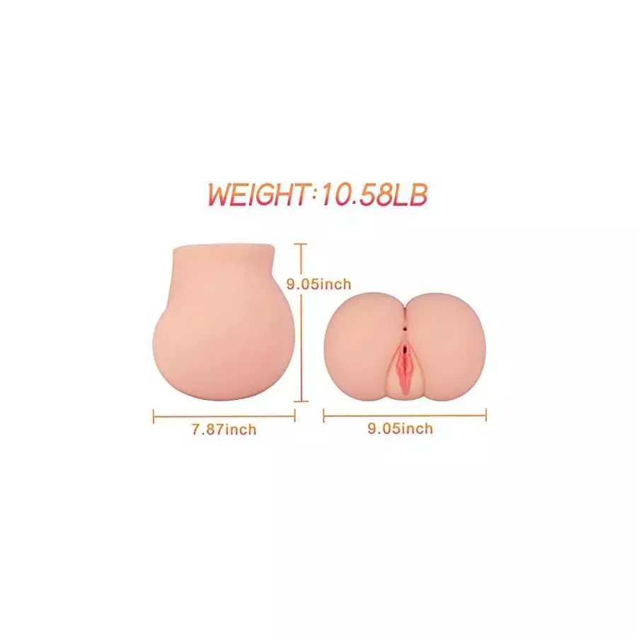 7.6inches Strap-on Dildo Realistic & 10.58 LB Sex Doll