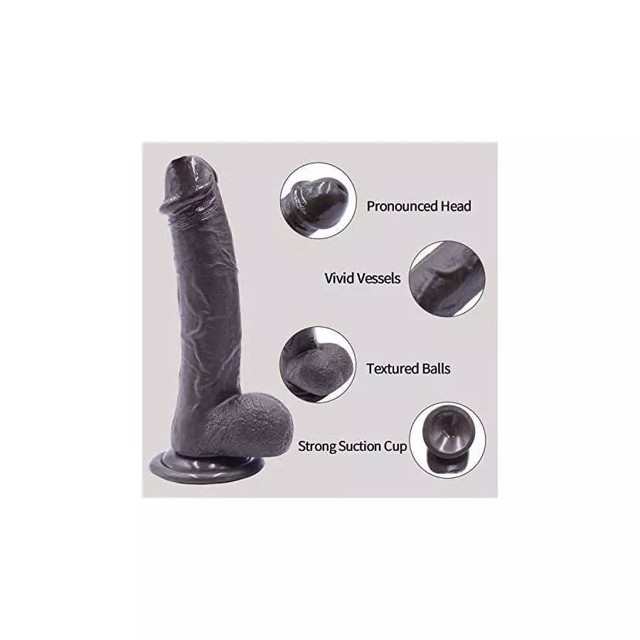 7.6inches Strap-on Dildo Realistic & 10.58 LB Sex Doll