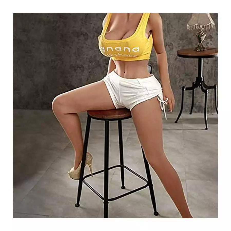 5.4FT Lifelike Sex Doll, Sexy Love Doll Full Size Female Torso Doll Adult Toy for Men Sex Pleasure, US Stock