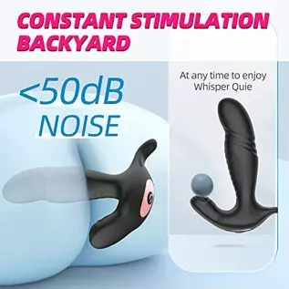 Anal Butt Plug Vibrator, Prostate Massager with 10 Vibration Modes for Male Pleasure, Remote Controlled Clitoris G Spot Stimulat Anal Butt Plug Vibrator, Prostate Massager with 10 Vibration Modes for Male Pleasure, Remote Controlled Clitoris G Spot Stimulat