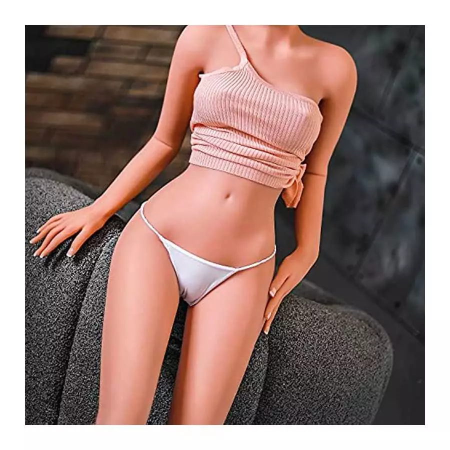 157CM Realistic TPE Sex Doll Soft Silicone Male Sex Doll Wheaten Skin Female Torso Full Size Love Doll for Male Masturbation Rea