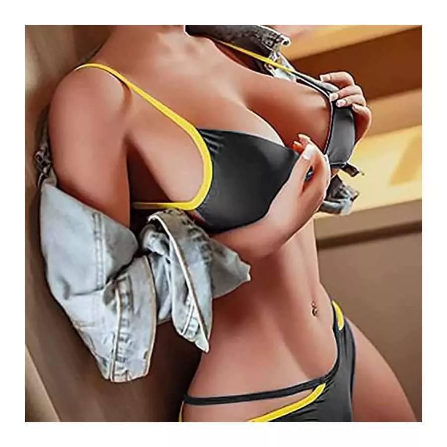 Sex Doll Big Breasts Love Doll Full Size Lifelike TPE Silicone Sex Dolls Full Body Doll Sex Life Size for Men Women' Torso Adult