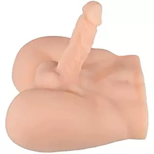 6.82LB Realistic Dildo Sex Doll for Women, Female Sex Toy with Life Size Penis & Ball for Unisex Love Doll,1.0 Count