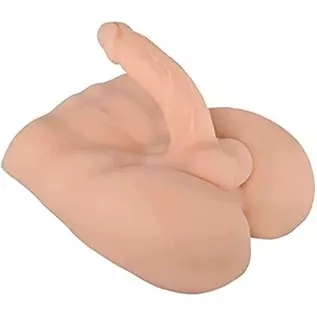 6.82LB Realistic Dildo Sex Doll for Women, Female Sex Toy with Life Size Penis & Ball for Unisex Love Doll,1.0 Count
