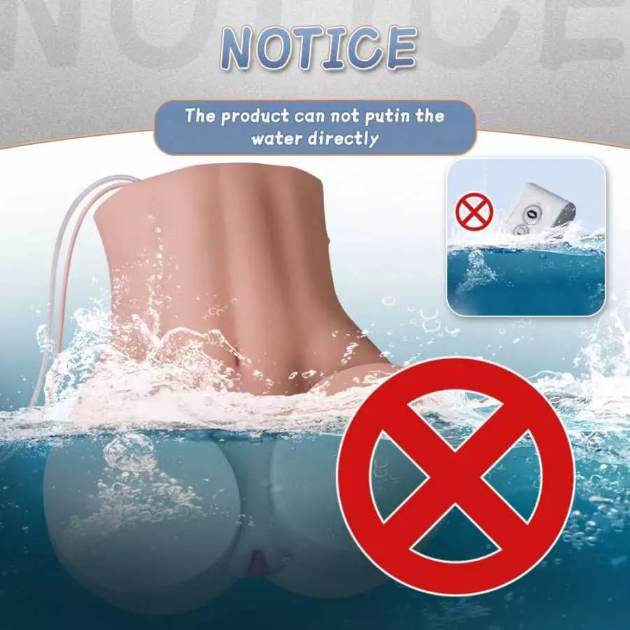 Sucking Vibrating Sex Doll Ass Male Masturbator, Jaspik 26.08lb Life-Size Female Torso Sex Doll with Vaginal and Anal, Auto-Clea